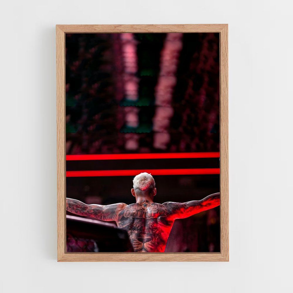 Poster La Voix de Champion – affiche MMA (vue 4)
